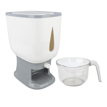 10 KG Automatic Rice & Grain Dispenser with Measuring Cup