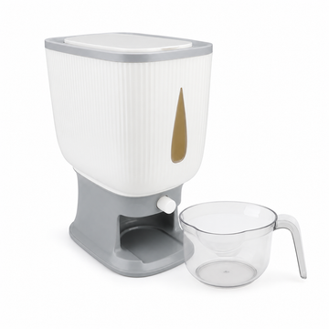 10 KG Automatic Rice & Grain Dispenser with Measuring Cup