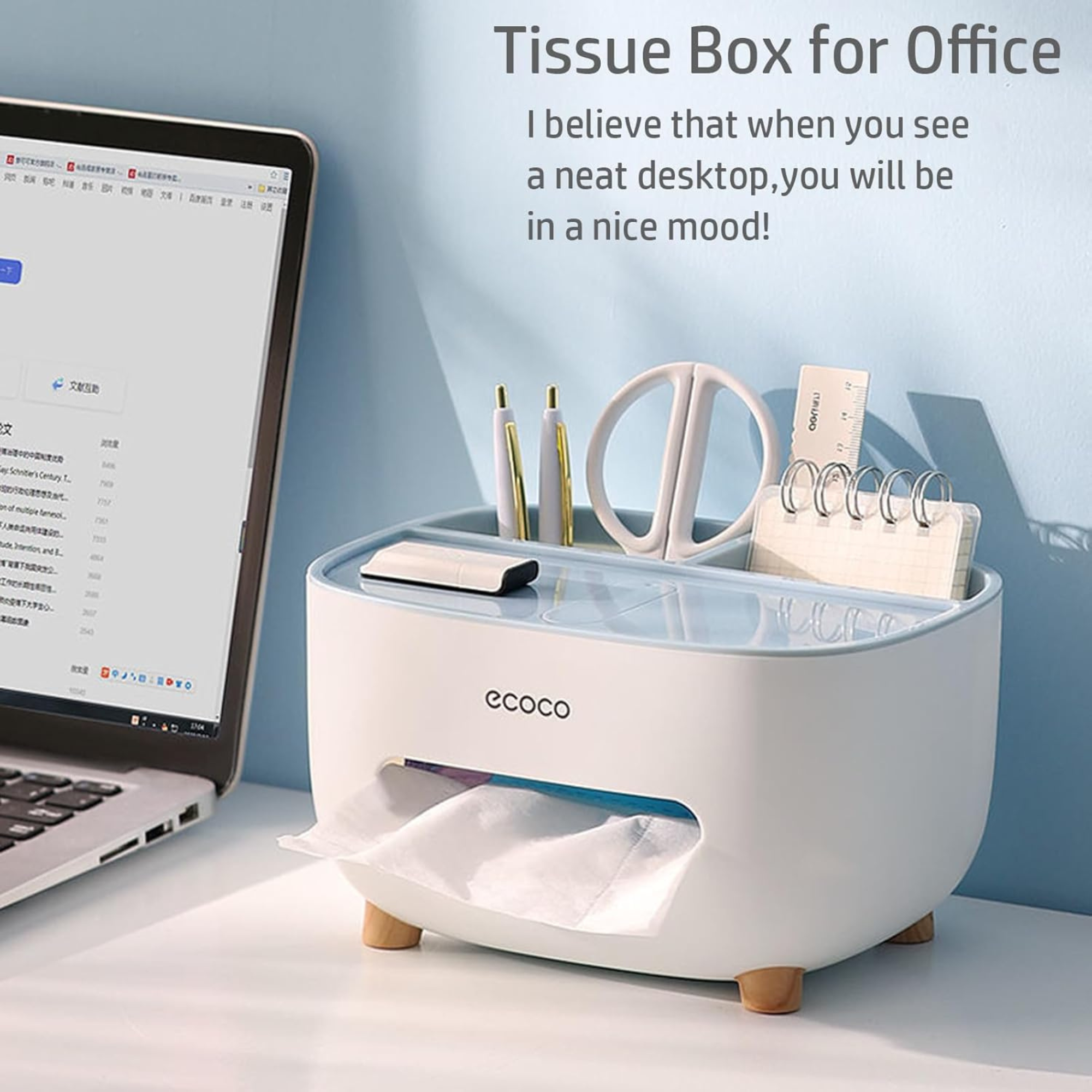 Multifunctional Tissue Box Cover