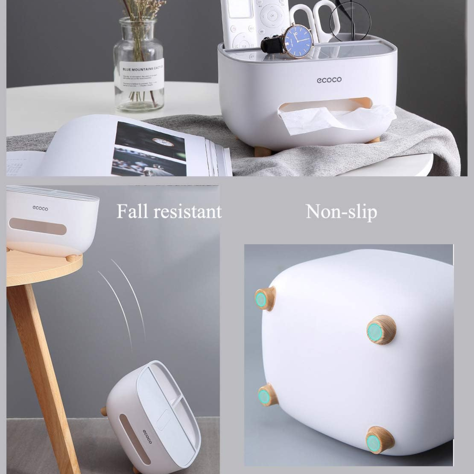Multifunctional Tissue Box Cover