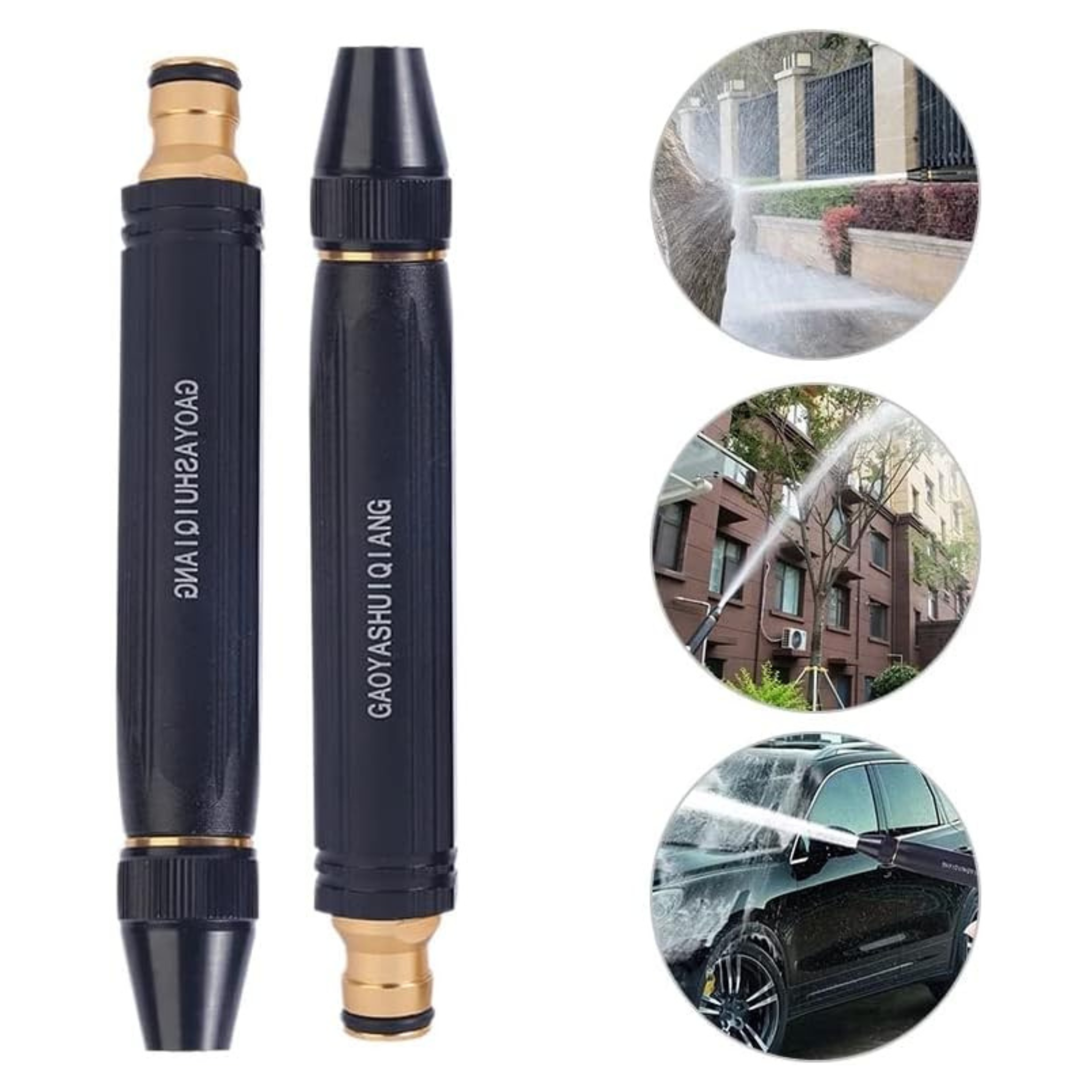 High Pressure Brass Water Spray Nozzle For Car Wash, Gardening & Home Cleaning