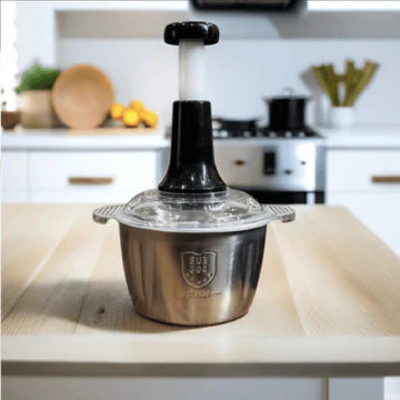 Stainless Steel Multifunctional 2L Hand Push Chopper