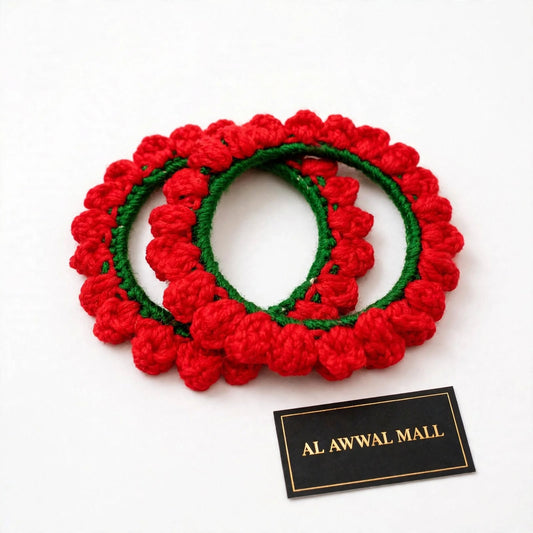 Handmade Crochet Bangles – Stylish & Unique Crochet Bracelets