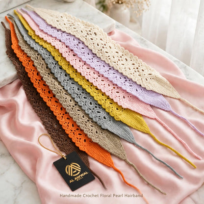 Handmade Crochet Simple Lace Hair Band – Elegant Lace Design