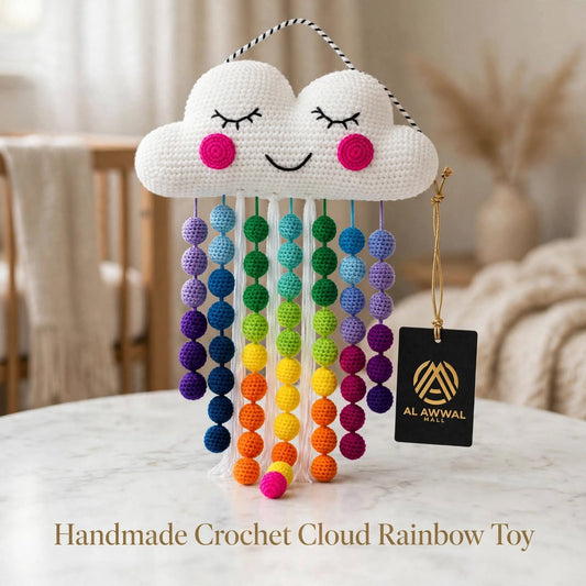 Cute Handmade Rainbow Cloud Baby Hanging – Colorful Hanging Balls