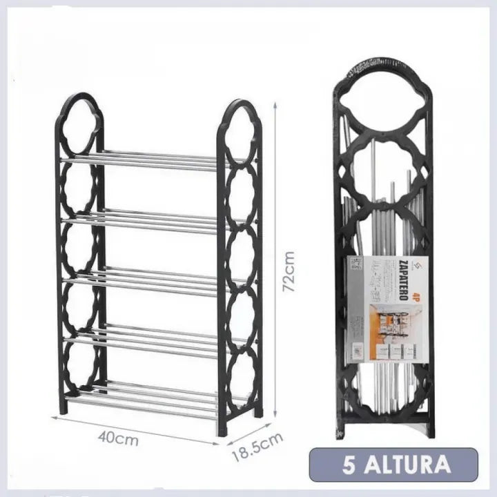 Stainless Steel Shoe Rack – Durable & Stylish