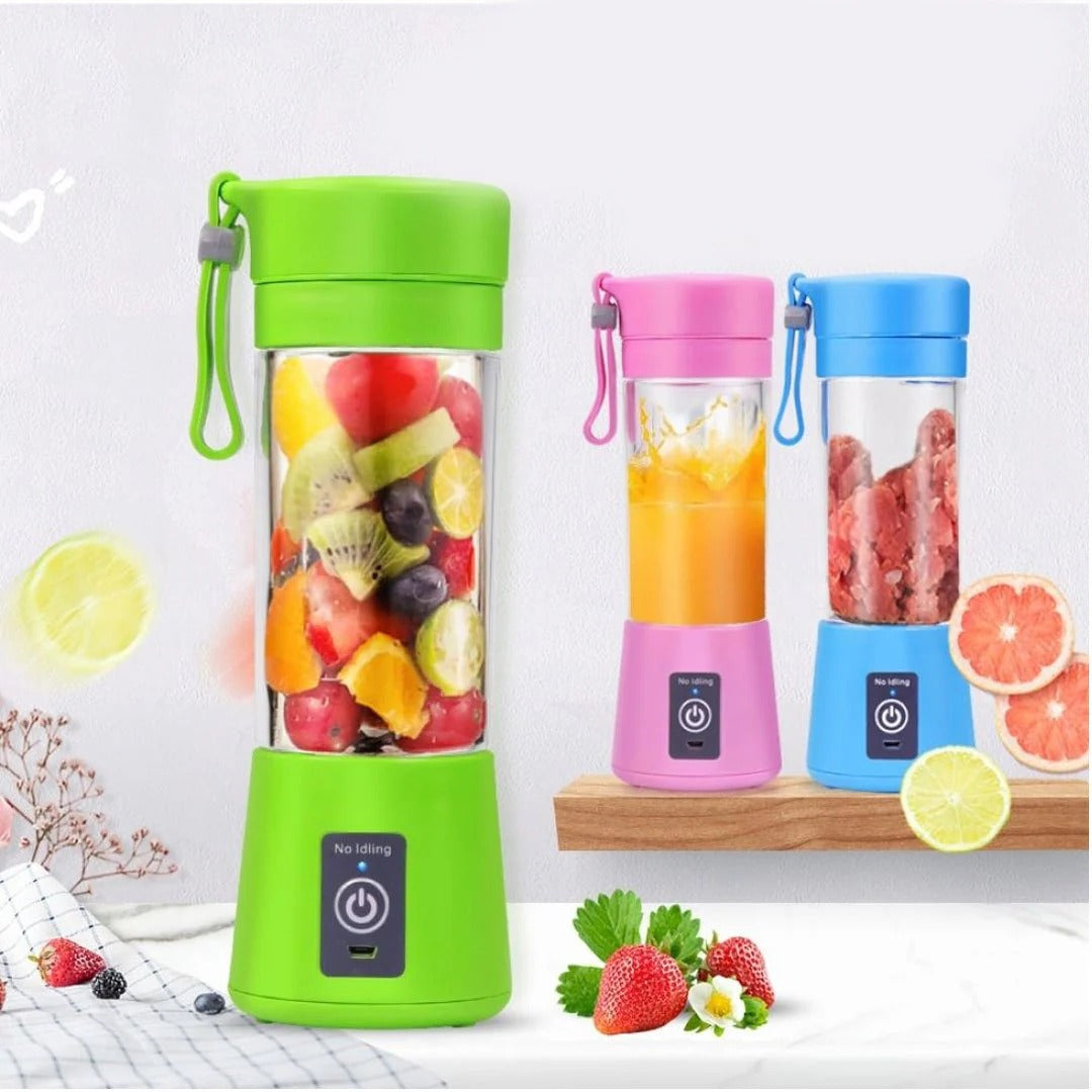 USB Rechargeable Portable Electric Juicer Blender Mixer