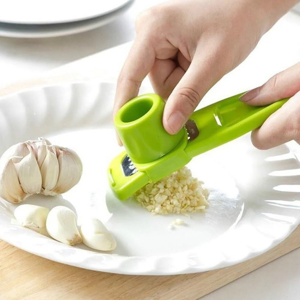 Mini Garlic Grater Manual Crusher