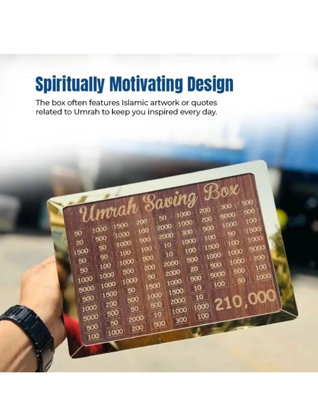 Umrah Saving Box – Islamic Gift for Hajj & Umrah for Muslims