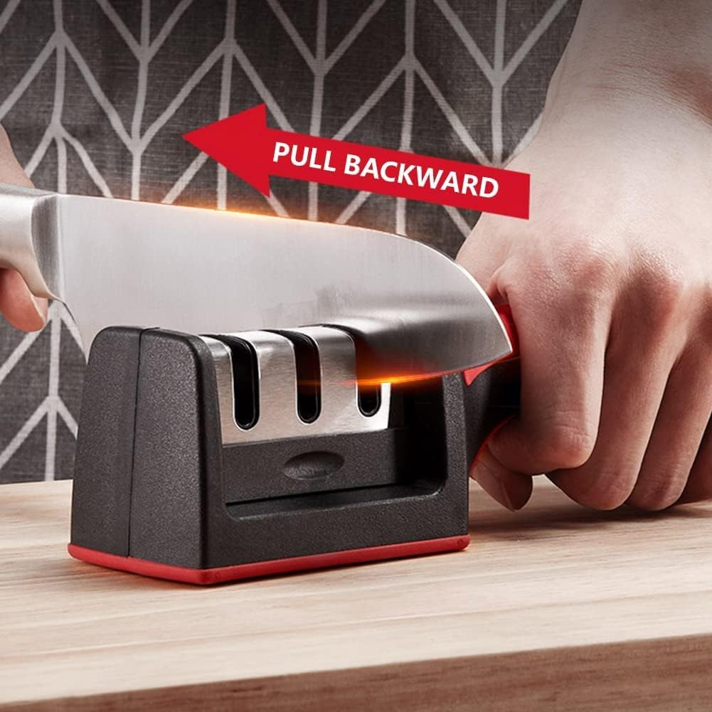 Adjustable 4 in 1 Kitchen Knife Sharpener -