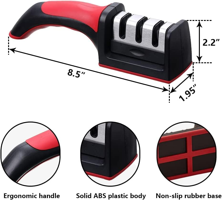 Adjustable 4 in 1 Kitchen Knife Sharpener -