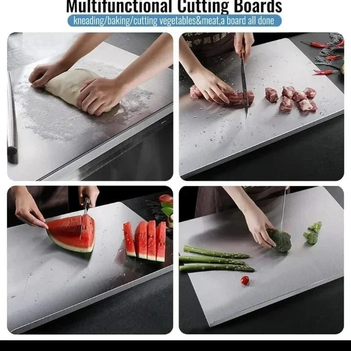 Food-Grade Stainless Steel Cutting Board