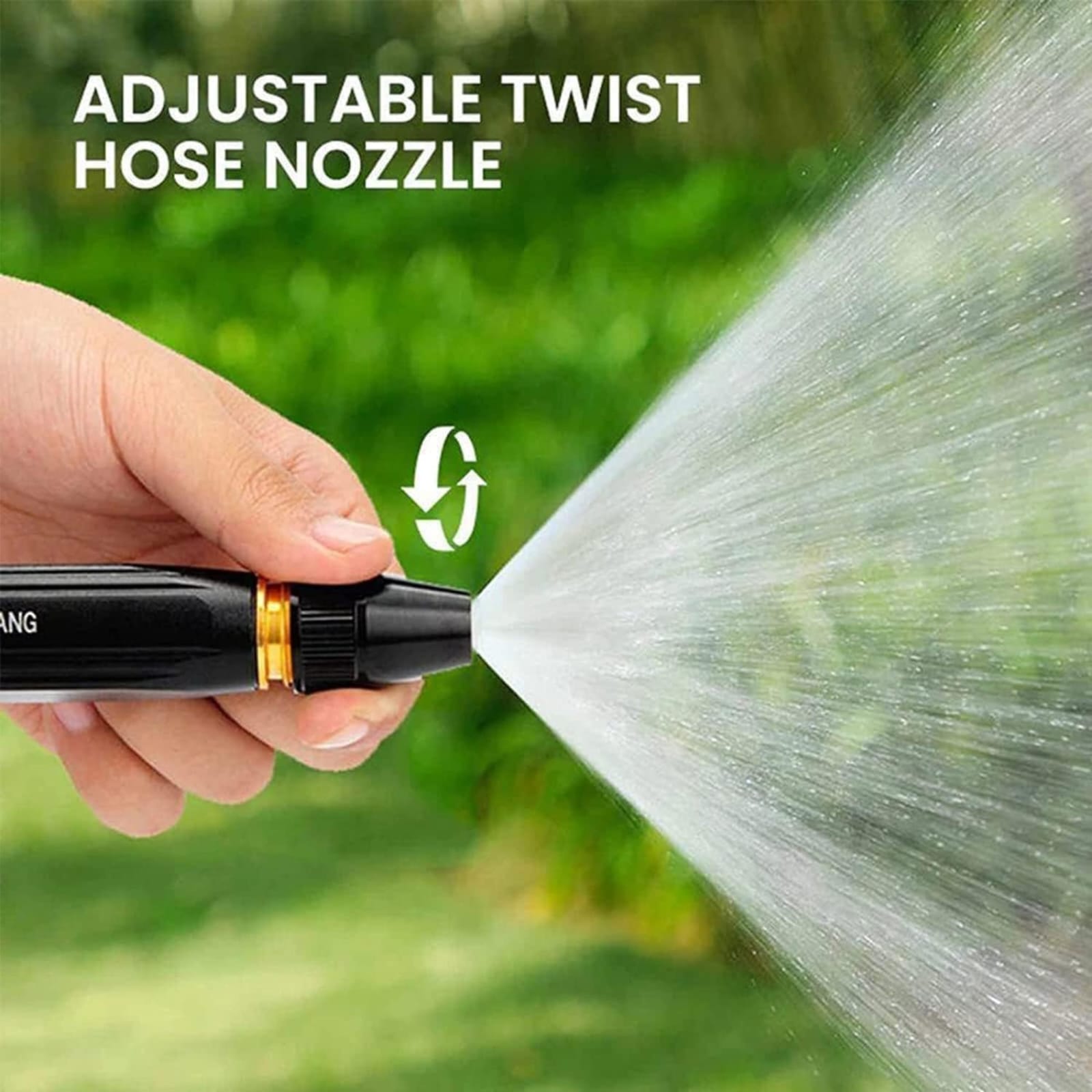 High Pressure Brass Water Spray Nozzle For Car Wash, Gardening & Home Cleaning