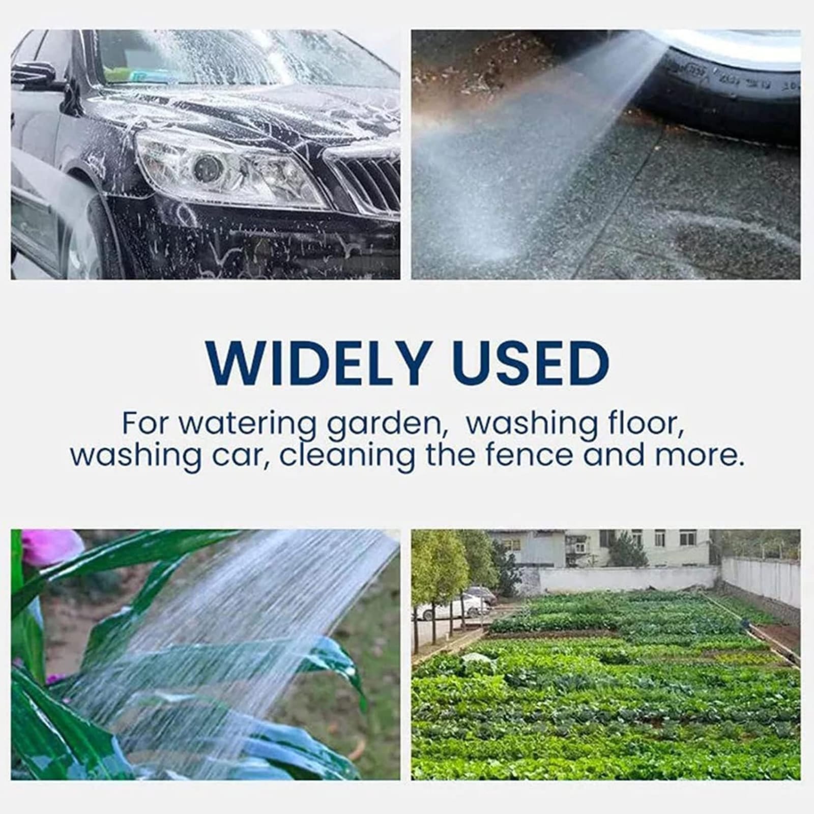 High Pressure Brass Water Spray Nozzle For Car Wash, Gardening & Home Cleaning