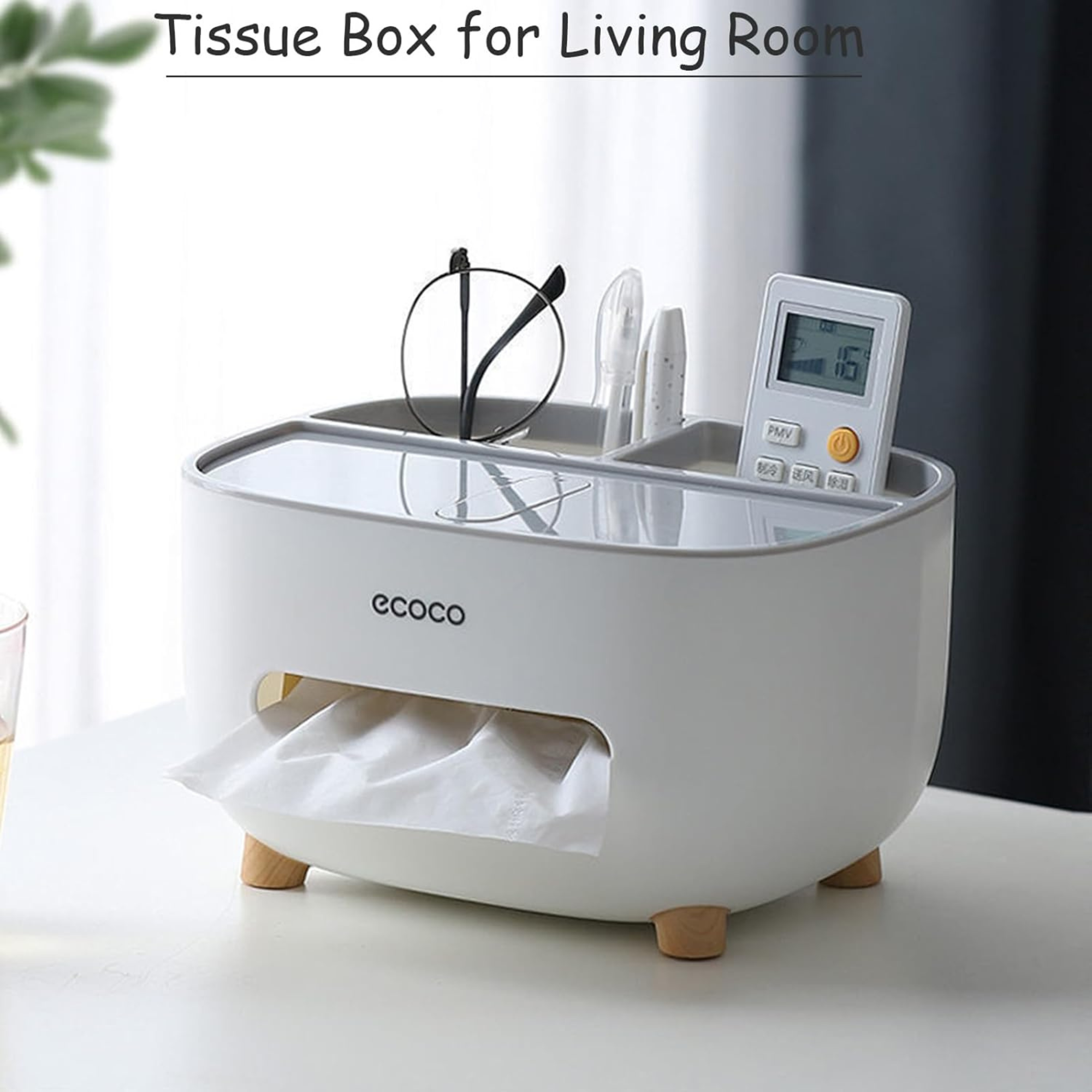 Multifunctional Tissue Box Cover